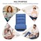 5-Position Folding Floor Gaming Chair with 360 Degrees Swivel Base Suitable for Any Room